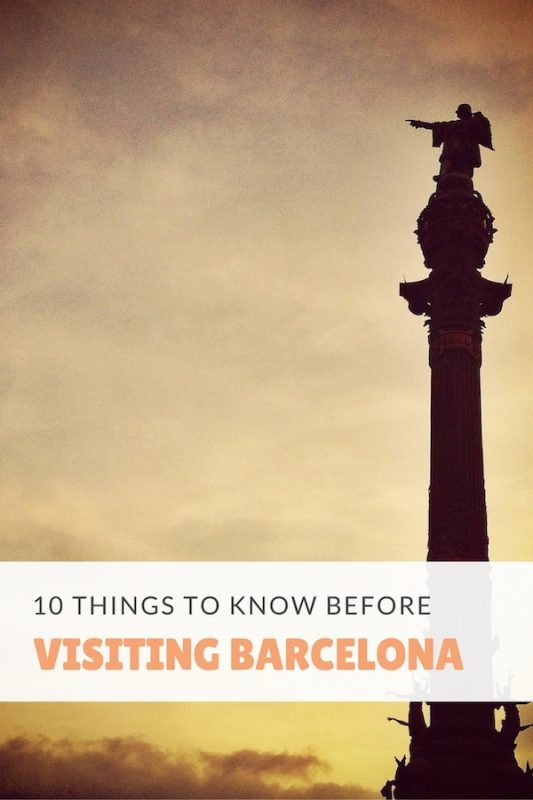Find out all the essential things to know before traveling to Barcelona!