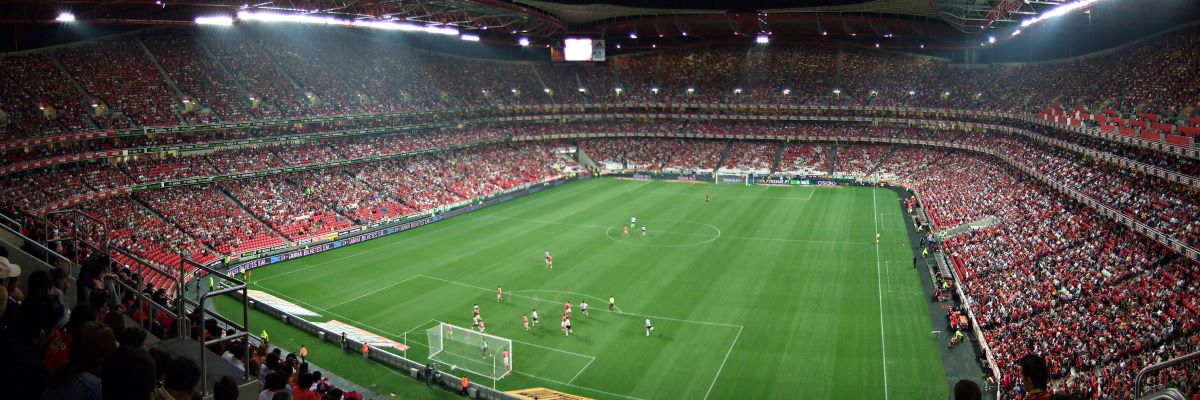 soccer football stadium filled with people