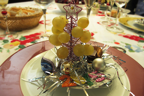 Eating the 12 midnight grapes is an essential part of celebrating New Year's Eve in San Sebastian!