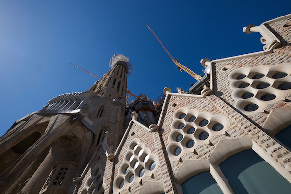 Beautiful details at the Sagrada Familia, seeing it is one the best things to do in Barcelona!