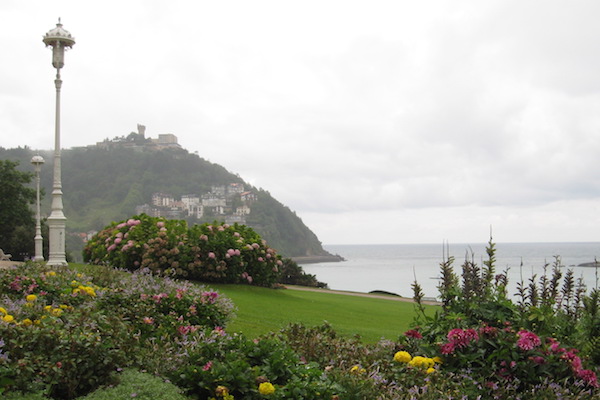 The gardens in front of Miramar Palace are a great place to watch the sunset in San Sebastian!