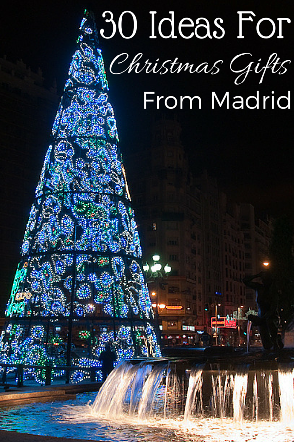 Looking for perfect Christmas gifts from Madrid? Try any of our 30 tips for great Madrid souvenirs and gifts like ceramics, leather, wine, books and more!