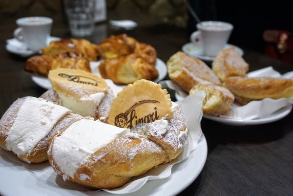 Start the second of your four days in Rome with coffee and pastries at Linari, a beloved bakery in Testaccio.