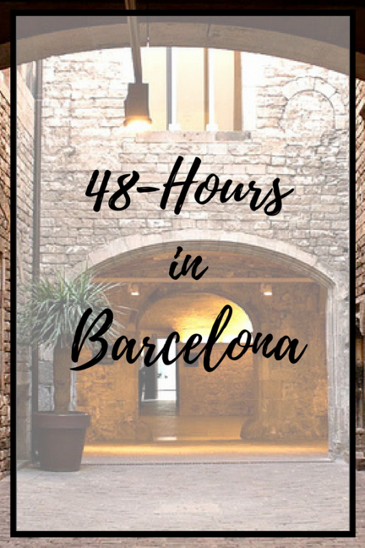 If you have 48 hours in Barcelona make sure you don't waste even one and visit everywhere you can! And of course eat as you go!