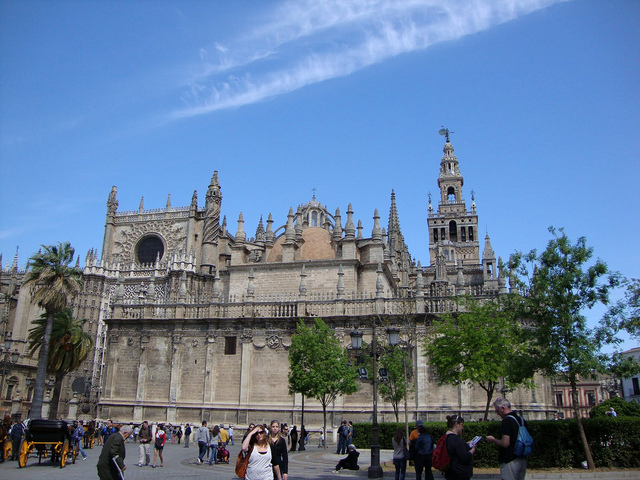 This one of Seville's most famous buildings, the Cathedral, and while it usually costs a pretty price to enter, on Sunday's it is free, making it one of the best free things to do in Seville! 