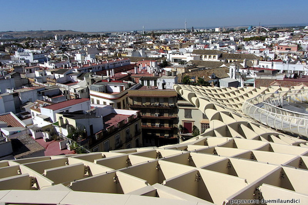 Okay, so it's not free, but this view from the top of Las Setas (Metropol Parasol) makes it totally worth paying to go up the top of the escalator and check it out!