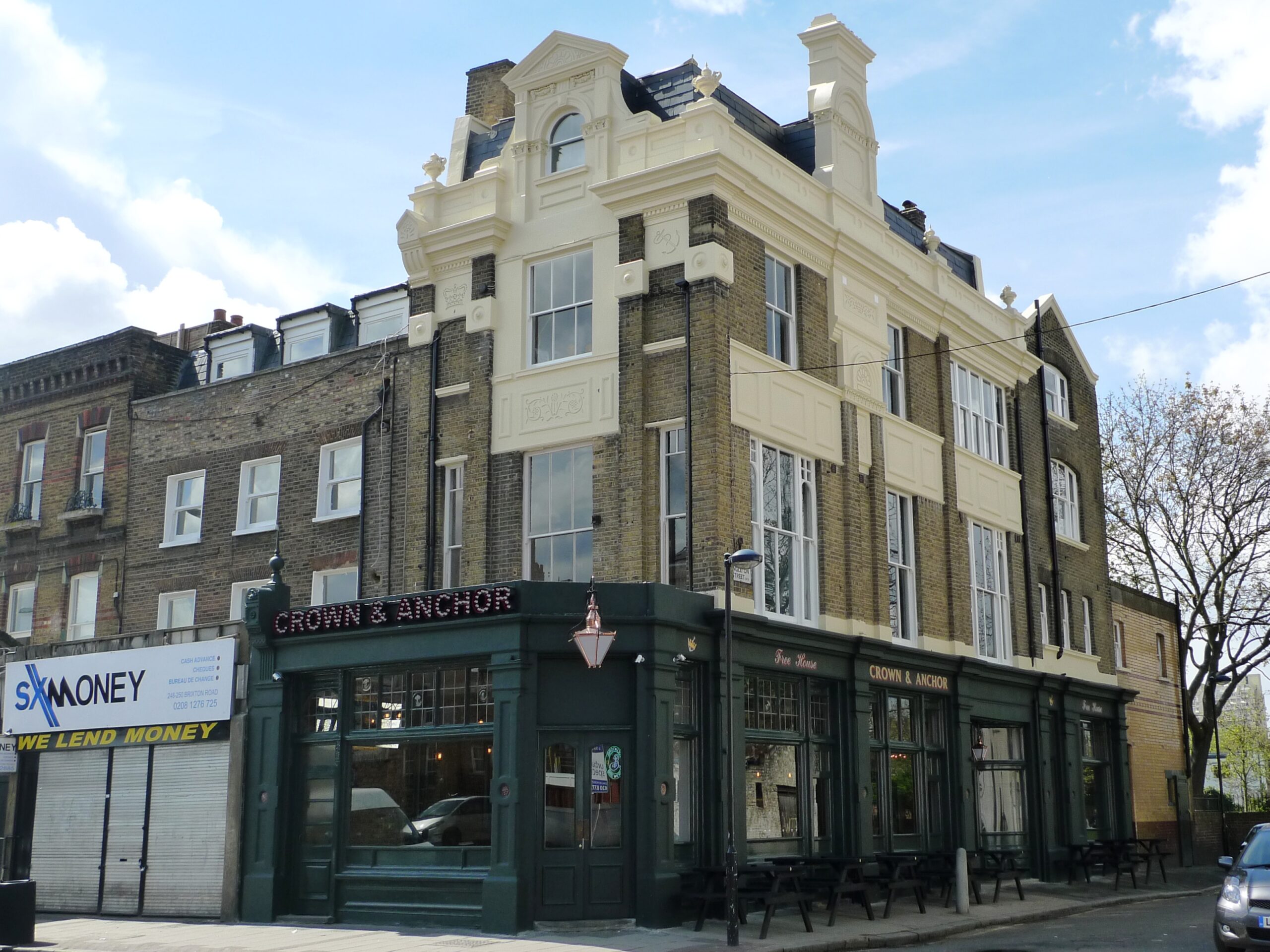 Crown and Anchor Pub Brixton 