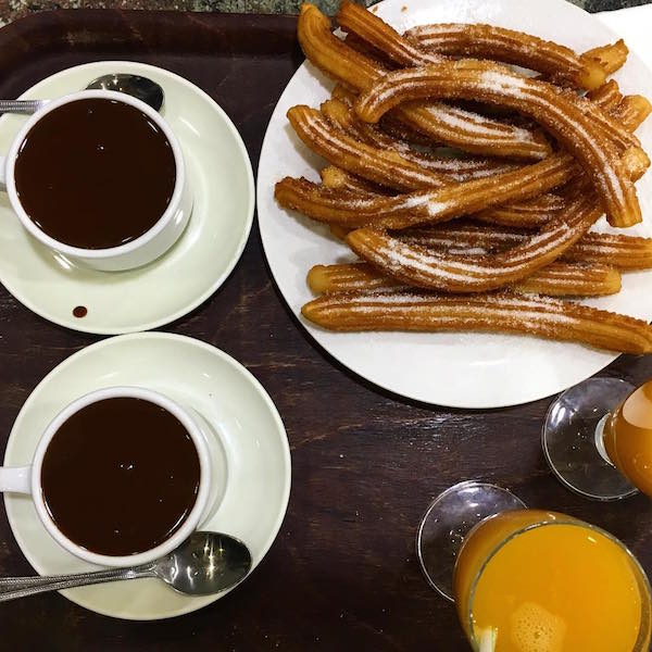 Santa Lucía's famous churros make it one of our favorite bakeries in San Sebastian!