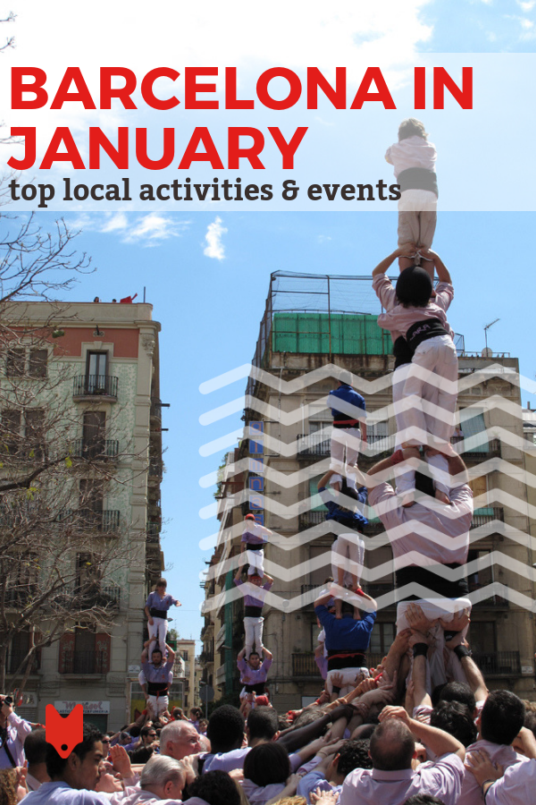 If you're visiting Barcelona in January, you're in luck. It's low season, so tourist crowds will be few and far between, but there are plenty of traditional fun events taking place throughout the month. Here's what's on our agenda! #Barcelona #Spain #January #Catalonia #travel #holidays #festivals