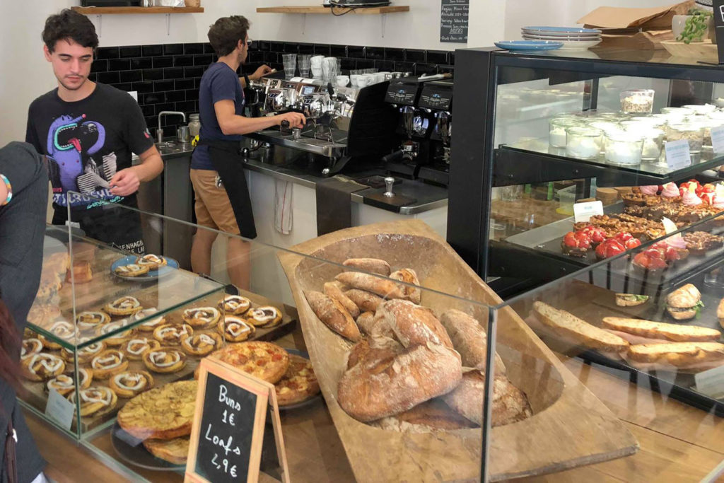 Copenhagen Coffee Lab has some of the best coffee in Lisbon, and we love their baked goods, too!