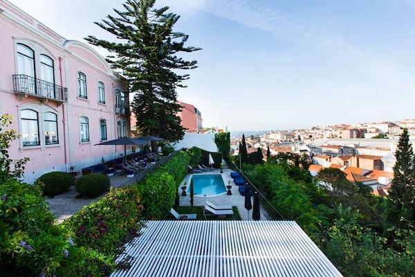 Torel Palace is one of the best boutique hotels in Lisbon, with an incredible terrace.