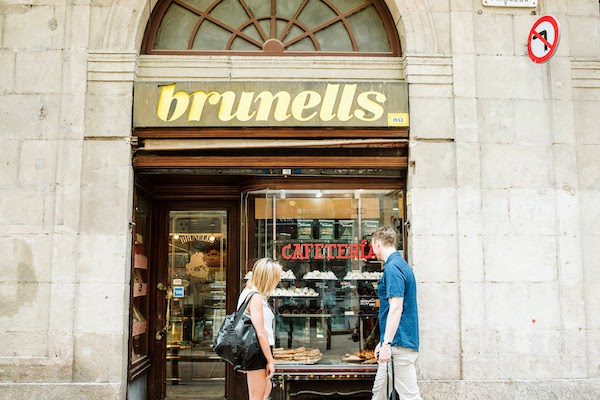 Brunells bakery in Barcelona