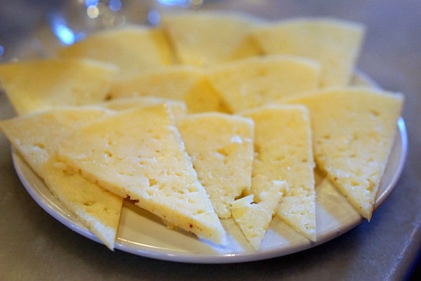 Cheese is one of the classic tapas in Spain!