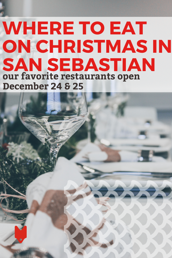 If you're looking for the best restaurants serving Christmas meals in San Sebastian, you've come to the right place! This guide has some of our top picks for Christmas Eve and Christmas Day.