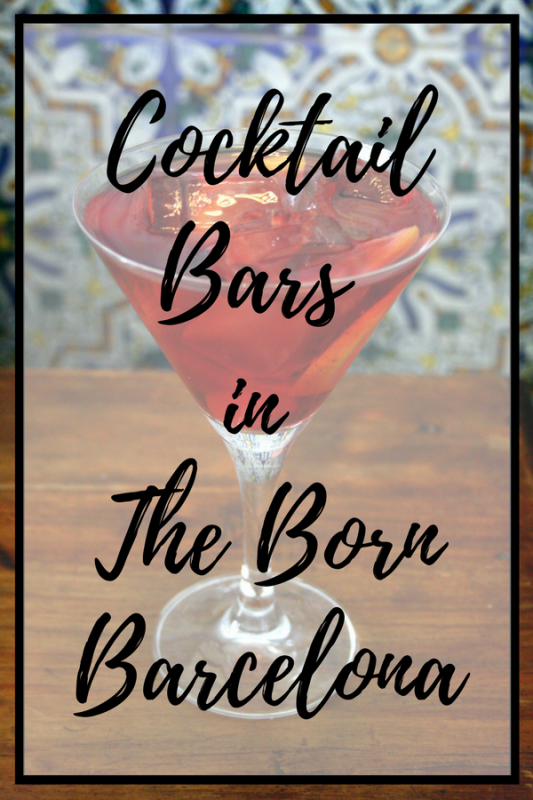 Enjoy some of the best cocktail bars in Born, Barcelona with our great list of some of our favorite spots! Cocktails are back and no one is happier about that than us!