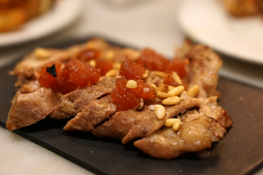 Find many kid-friendly Spanish food dishes in Barcelona, like this Iberian secret!