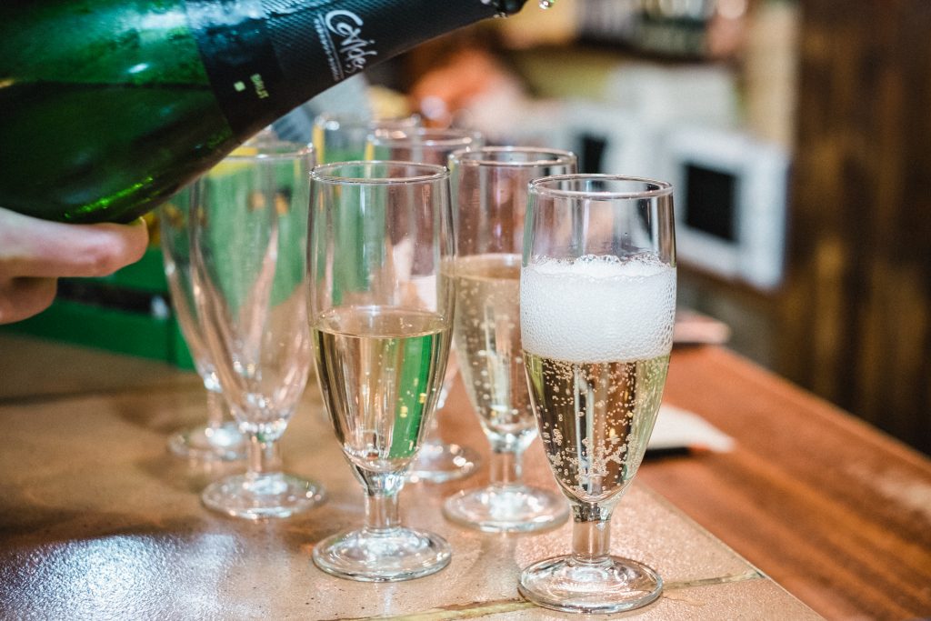 One of our favorite parts of the winter holidays in Seville is the New Year's Eve celebration, complete with cava and 12 grapes for good luck!