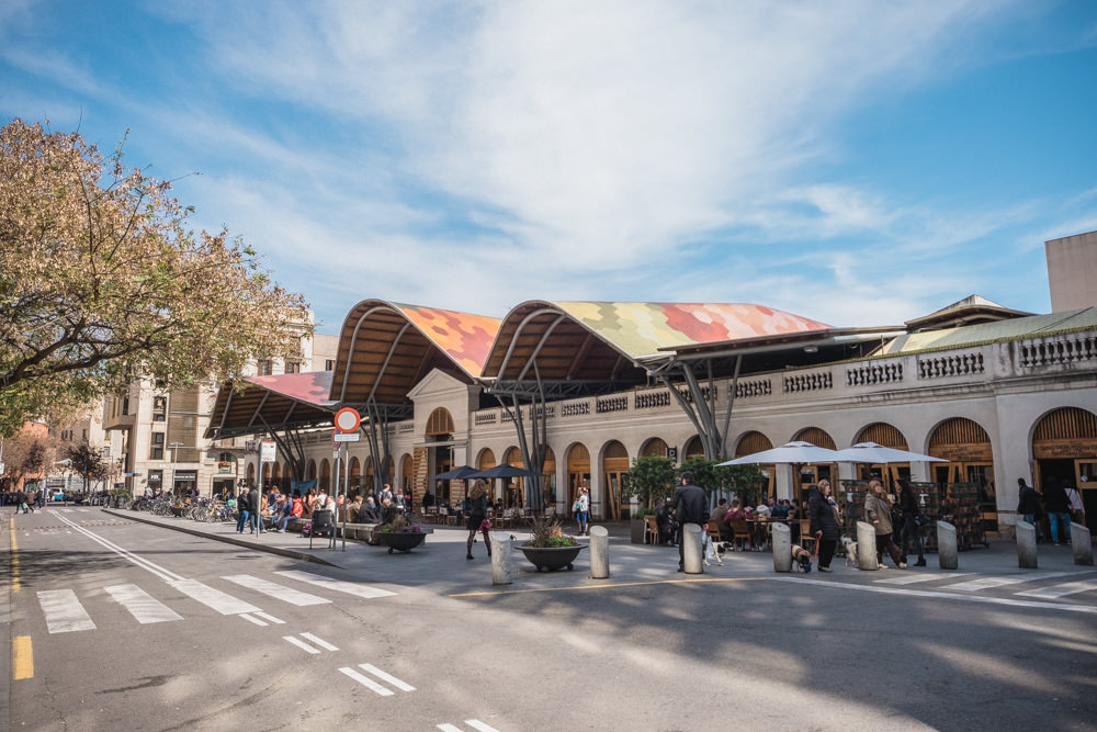 Our food market tours in Barcelona take you inside authentic local markets like Santa Caterina.