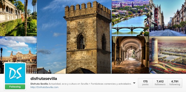 Sevilla is stunning portrayed in the beautiful instagram account Desfruta Sevilla