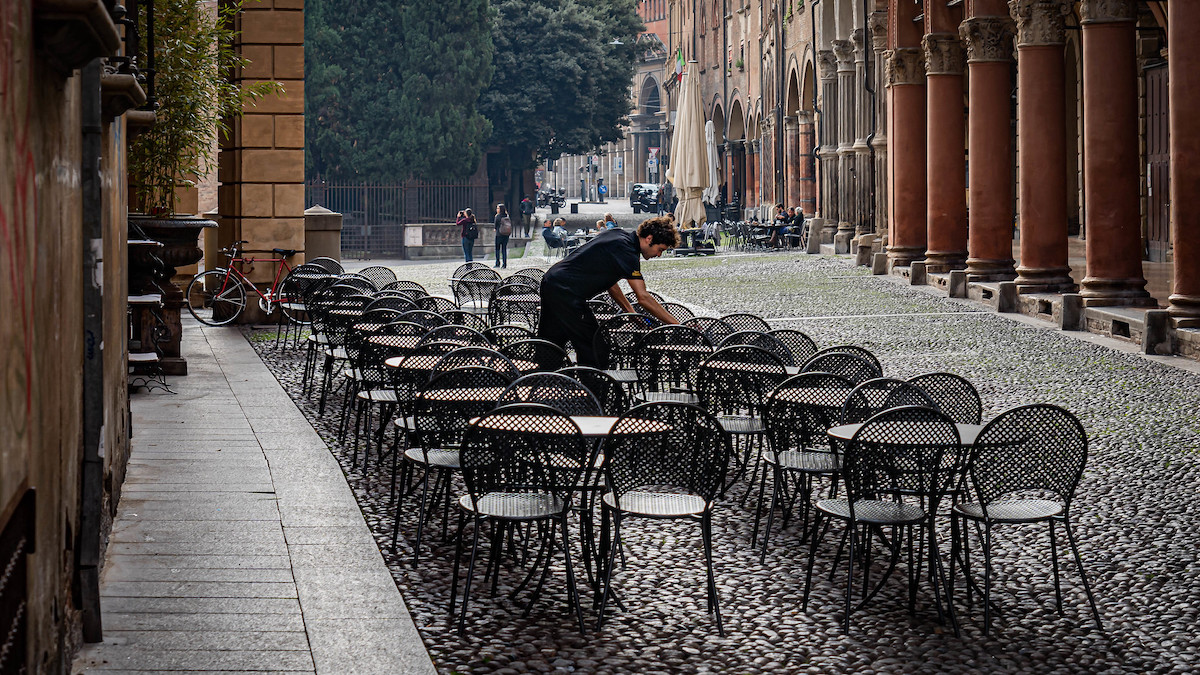 Piazza Santo Stefano in Bologna