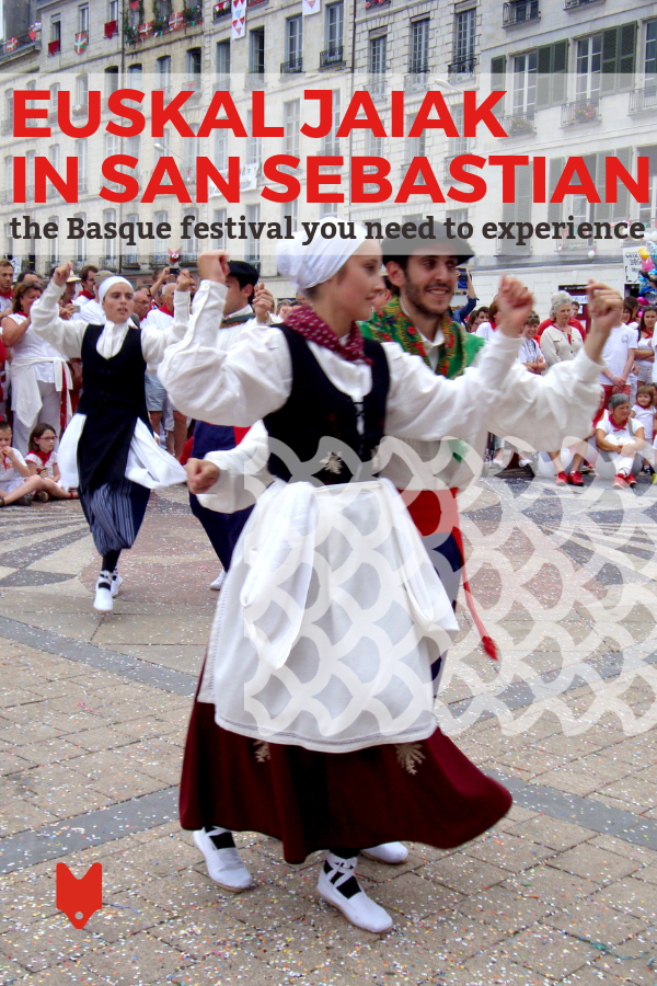 Euskal Jaiak is a weeklong celebration of Basque identity and culture taking place in San Sebastian the first week of September. Don't miss it!