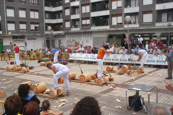 You can't attend Euskal Jaiak without checking out some of the jaw-dropping feats of athleticism at the various Basque sporting competitions.