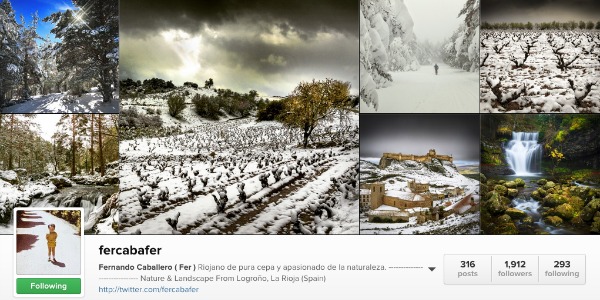See the stunning La Rioja region in a unique way with the beautiful Spanish instagrama ccount fercabafer