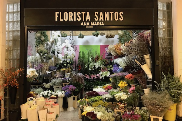 Mercado da Ribeira in Lisbon is also one of the best places in town to buy fresh flowers.