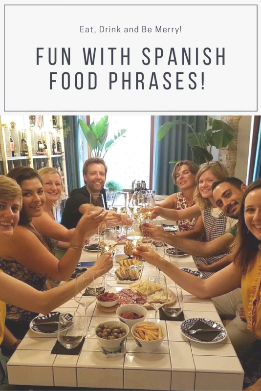 Eat, drink and be merry! Learn some of our favorite fun Spanish food phrases!