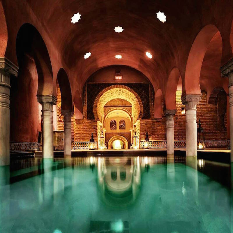 Take some time to relax at the hammam during your 3 days in Granada!