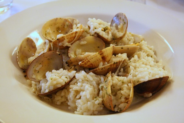 If you're wondering where to eat paella in San Sebastian, this rice dish with baby clams is a great alternative to paella—light, fresh and full of locally sourced ingredients