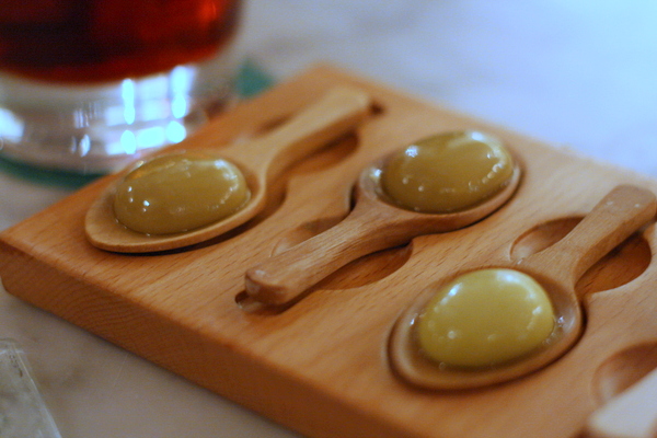 Creative tapas are everywhere in Barcelona. Try these spherical olives at one of Ferran Adria's famous restaurants in Barcelona.