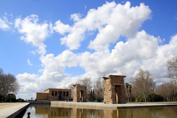 The Temple of Debod is one of the most interesting sights to check out during your 10 days in Madrid!