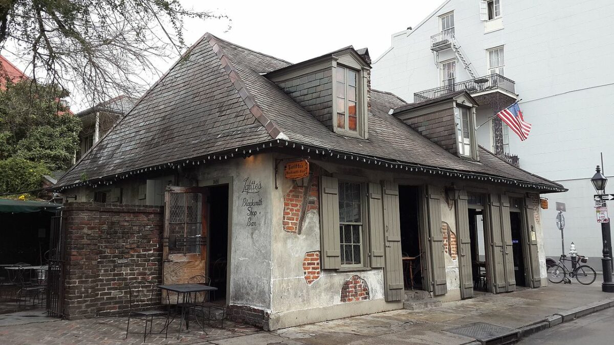 Lafitte's Blacksmith Shop Bourbon Street French Quarter New Orleans