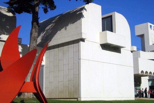 This is one of the best museums in Barcelona, the Joan Miro Foundation, not only for the artist's work, but also for the gorgeous building!
