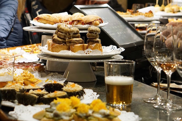Bar Sport is one of our favorite restaurants open late in San Sebastian, serving delicious homemade pintxos until the wee hours of the morning. 