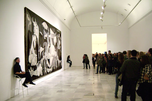 One of the top Reina Sofia Museum highlights is easily Picasso's Guernica.