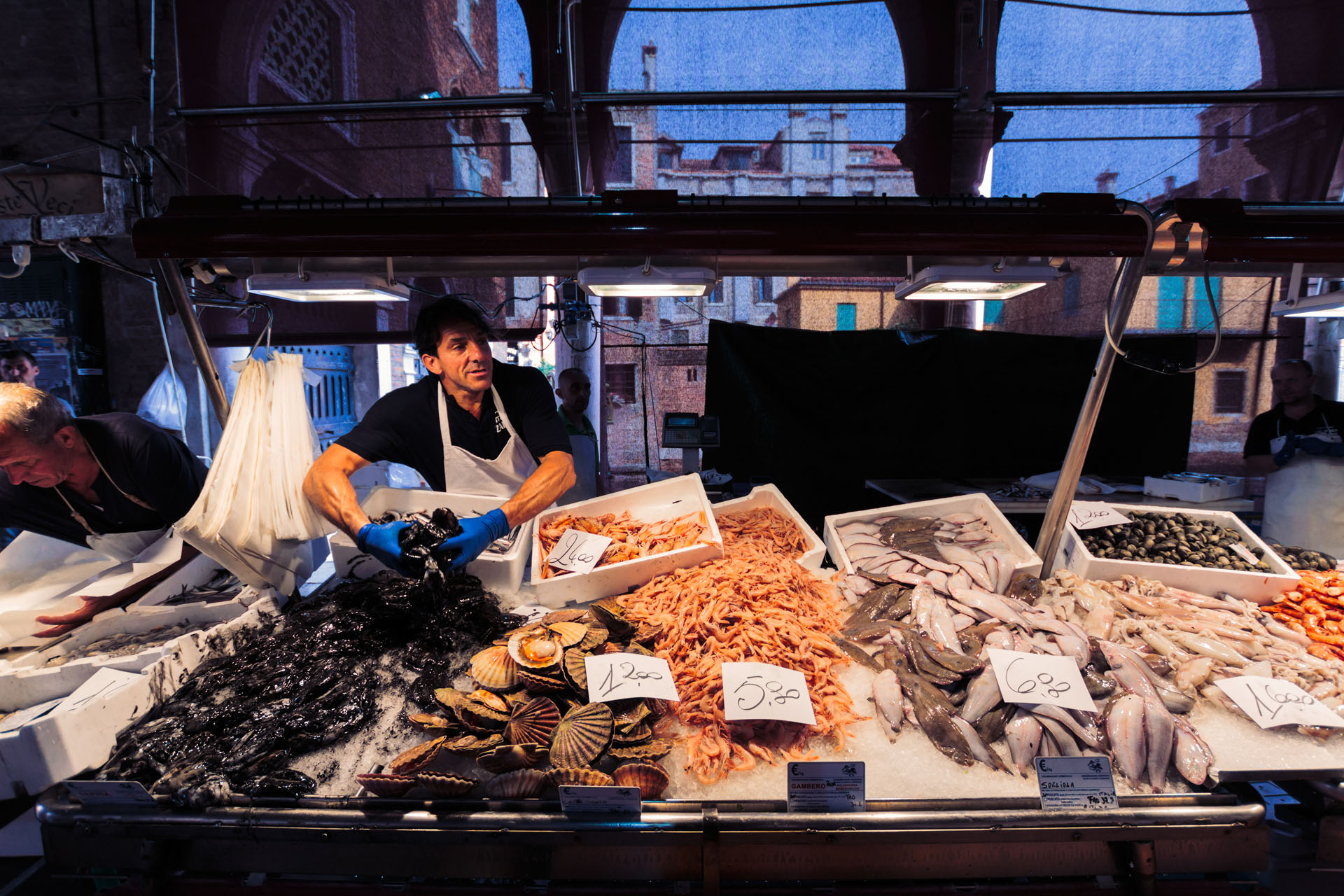 Venice food market