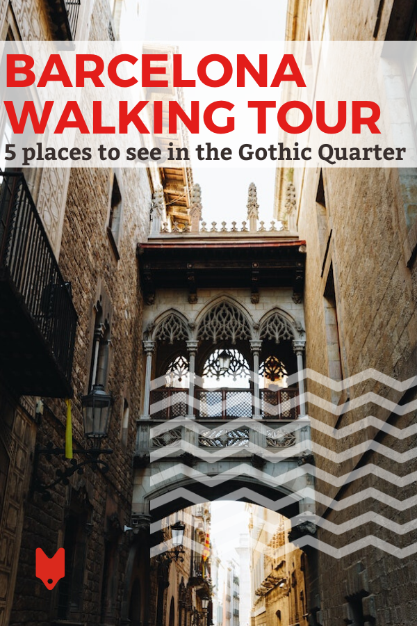 Take our self-guided walking tour of Barcelona to discover the Gothic Quarter!