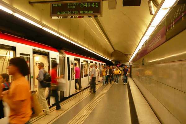 The metro is the quickest way to get around Barcelona!