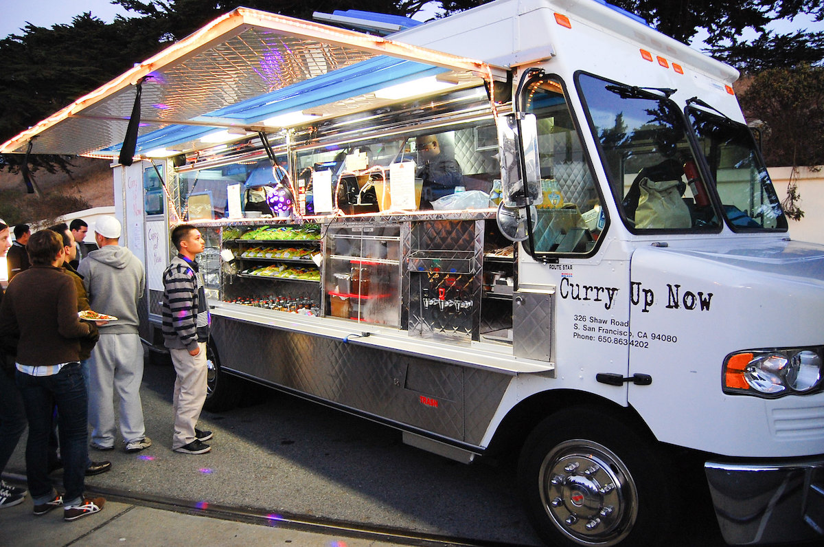 Curry up now food truck sf