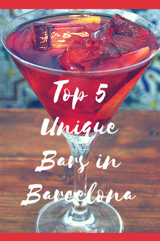 We love nothing more than a quirky and interesting bar! Barcelona is crammed full of speakeasy style hidden cocktail bars to Gatsby style joints. Read about our top 5 favorite unique bars in Barcelona!