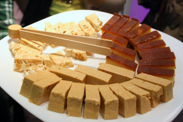When eating with allergies in Barcelona, stay away from turrón if you're allergic to tree nuts.