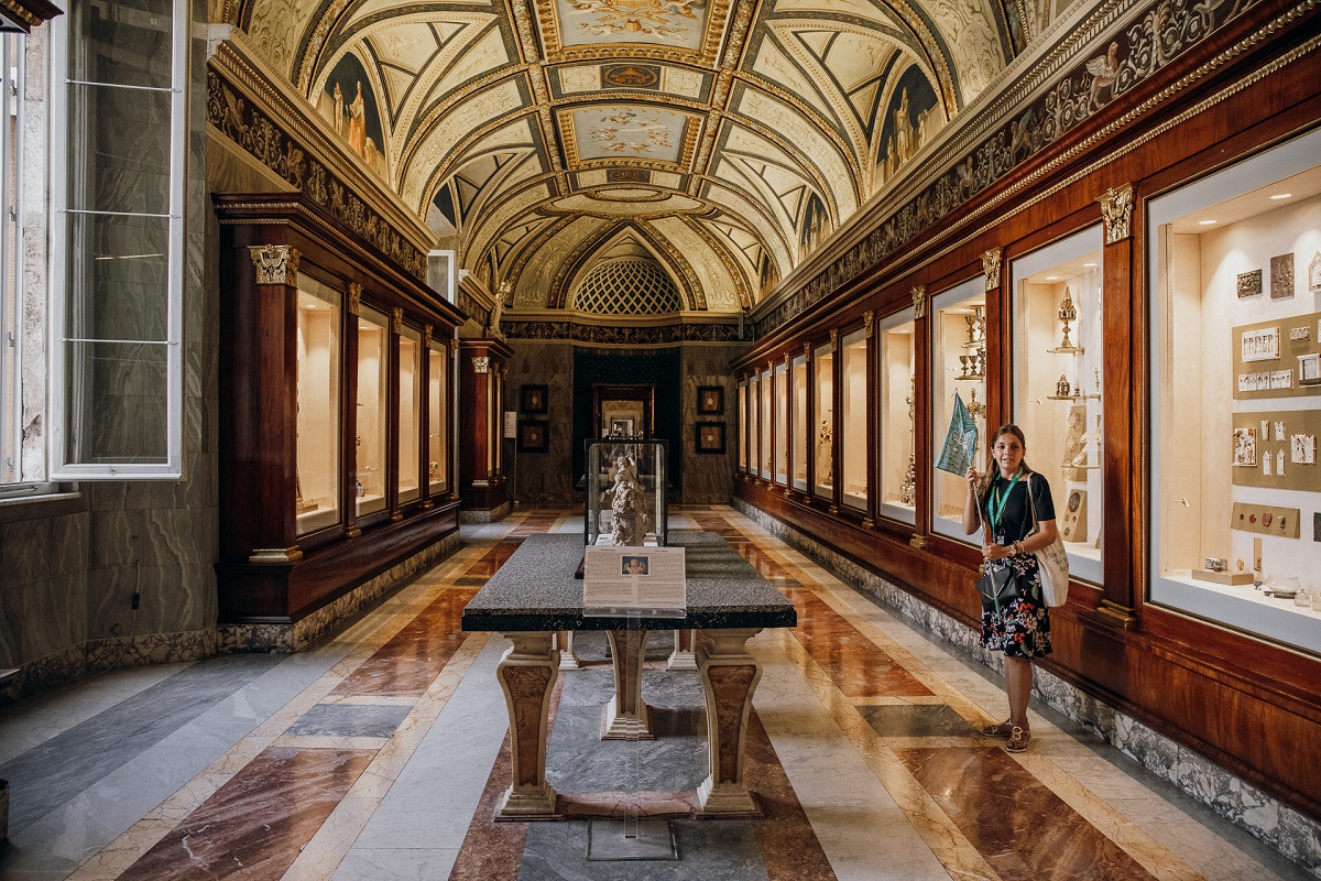 There are over four miles of halls in the Vatican City Museums, so we recommend factoring in at least four hours for your visit.