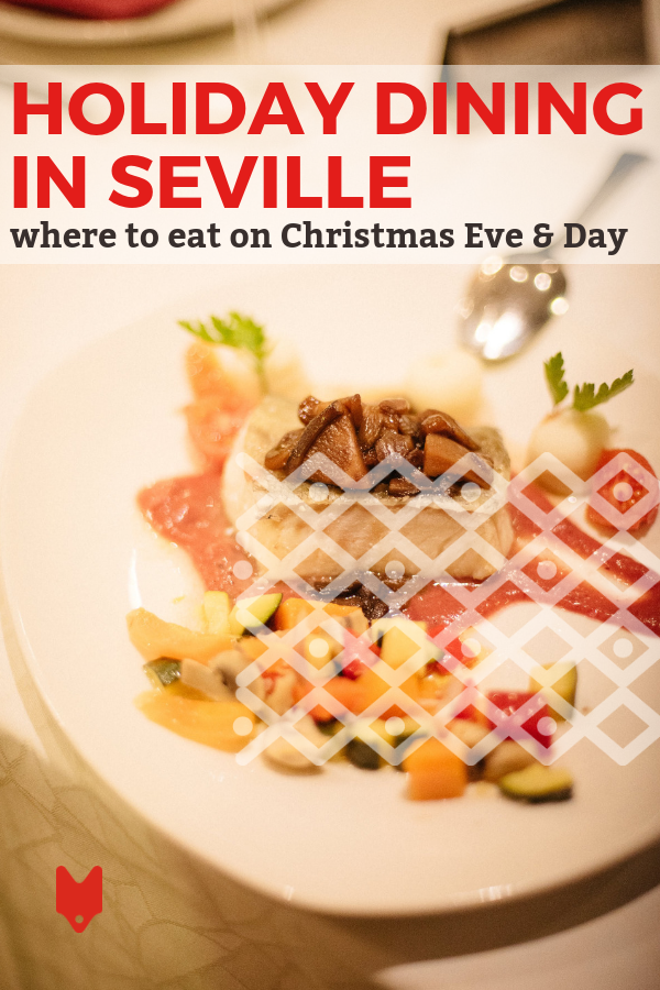 Figuring out where to eat in Seville on Christmas Eve and Christmas Day can be challenging at first, but there are plenty of great options available. Make the most of Spain's most incredible food at the most wonderful time of the year! #Spain #Seville #Christmas #travel #foodie #delish