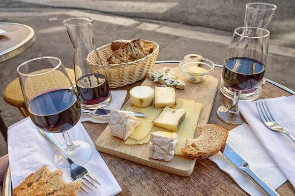 Aperitivo in Rome isn't complete without food. Pass the cheese, please!