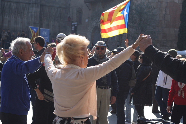 Catalans performing a regional dance