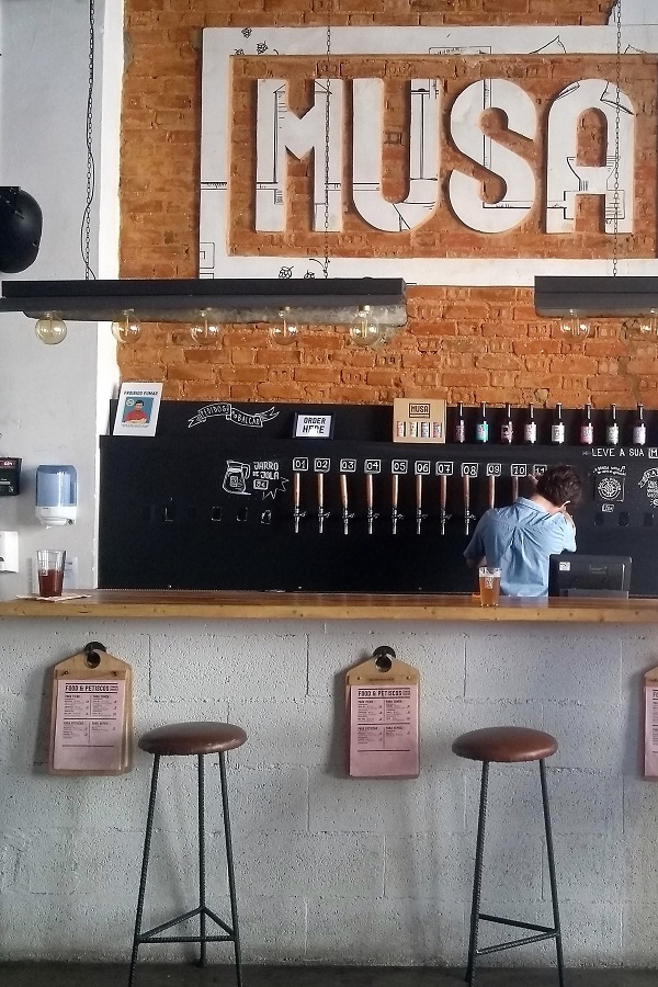 Musa is one of the best bars Lisbon has to try the local craft beer!