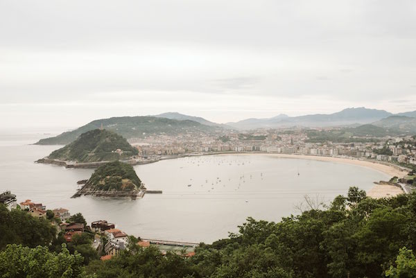 One of the most fun ways to enjoy San Sebastian in August is by swimming out to Santa Clara Island!
