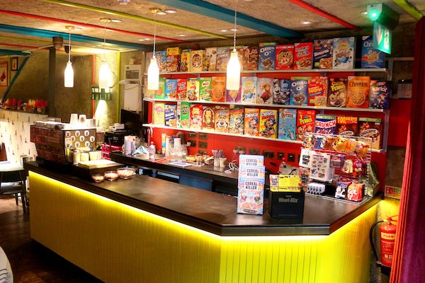Cereal Killer Cafe in Shoreditch, London